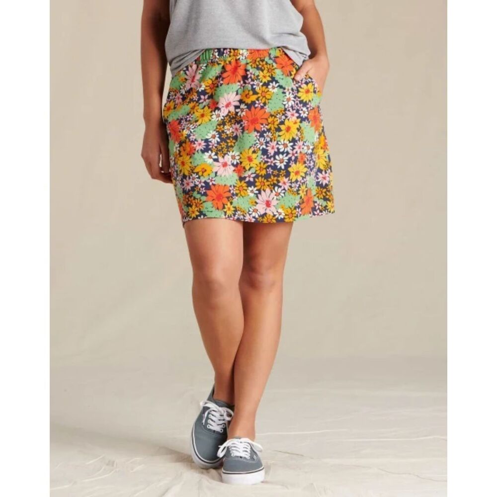 Toad & Co Floral Sunkissed Weekend Skort Size Small